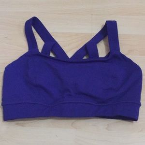 Royal blue Lululemon bra